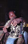 Hudebn produkce etnika Bambara. Mali.
