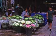Květinový trh. Bangkok. Thajsko.