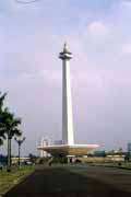 Monument v Jakartě. Jáva,  Indonésie.