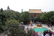 Buddhistick monaterie Po Lin - msto, kde stoj Tian Tan Buddha. Hong Kong.