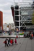 Fontna pobl Centre Georges Pompidou, Pa. Francie.