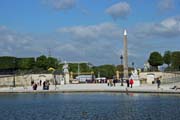 Jardin des Tuileries, Paříž. Francie.