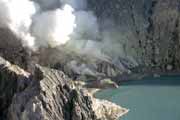 Sopka Kawah Ijen. Indonsie.