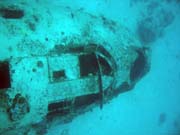 Potpn u ostrova Biak, lokalita Catalina wreck. Papua,  Indonsie.