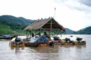 eka Mekong v severnm Laosu. Laos.