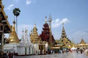 Shwedagon Paya, Yangon. Myanmar (Barma).