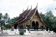 Chrám Wat Xieng Thong. Luang Prabang. Laos.