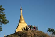 Žena z etnika Makan Chin, vesnice Mindat, provincie Chin. Myanmar (Barma).