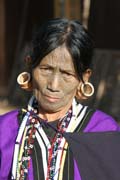 Žena z etnika Dai Chin, vesnice Mindat, provincie Chin. Myanmar (Barma).