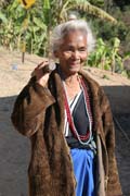 Vesničané na cestě do mestečka Mindat. Provincie Chin. Myanmar (Barma).
