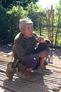 Muž z etnika Munn China. Provincie Chin. Myanmar (Barma).