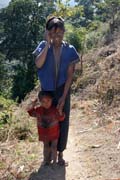 Žena z etnika Munn Chin. Provincie Chin. Myanmar (Barma).