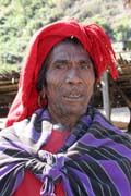 Muž z etnika Munn Chin. Vesnice Kyartho, provincie Chin. Myanmar (Barma).