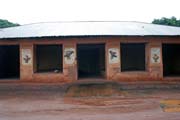 Sídlo Dahomejských králů ve městě Abomey. Benin.