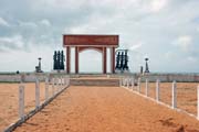 Památník "Místo bez návratu". Místo, kde končila Cesta otroků (Route des Esclaves), město Ouidah. Benin.
