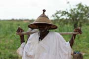 Domorodý muž. Na cestě do města Agadez. Niger.