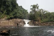 Vodopdy Mana, Nrodn park Korup. Kamerun.