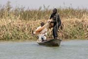 Rybáři. Oblast jezera Čad. Kamerun.