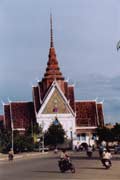 Parlament v hlavním městě Phnom Penhu. Kambodža.