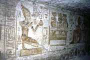 Chrám v Abu Simbel. Egypt.