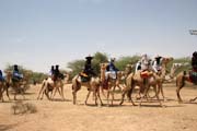 Příjezd na slavnost Gerewol. Niger.