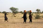 Ženy z kočovného etnika Wodaabé. Niger.