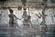 Horusův chrám v Edfu. Egypt.