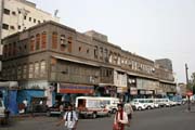 Ulice ve mst Aden v sti zvan Krter. Jemen.