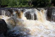 Vodopdy Goosberry, North Shore, Minnesota. Spojen stty americk.