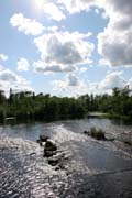 Oblast North Shore, Minnesota. Spojené státy americké.