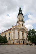 Kostel sv. Miklóse, Kecskemét. Maďarsko.