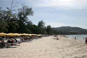 Kata Beach, Phuket. Thajsko.