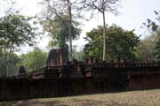 Archeologick park Kamphaeng Phet. Thajsko.