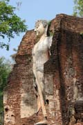 Archeologick park Kamphaeng Phet. Thajsko.