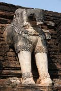 Archeologický park Kamphaeng Phet. Thajsko.