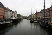 Starý přístav Nyhavn. Kodaň. Dánsko.