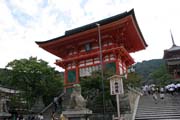 Chrám Kiyomizu-dera, Kjóto. Japonsko.