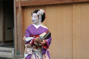 Gejša, Kjóto. Japonsko.