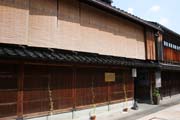 Higashi Geisha District (Higashi Chaya-Gai) v městečku Kanazawa. Japonsko.