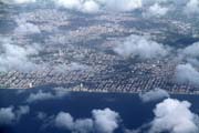 Letecký pohled na Havanu. Kuba.