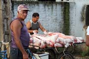 Ranní trh, Camaguey. Kuba.