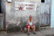 Politic dekorace, Baracoa. Kuba.