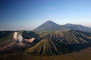 Gunung Bromo. Jáva,  Indonésie.