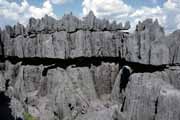 Velké Tsingy, Tsingy de Bemaraha Národní park. Madagaskar.