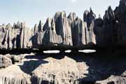 Velké Tsingy, Tsingy de Bemaraha Národní park. Madagaskar.