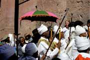 Proces bhem Timkatu. Lalibela. Etiopie.