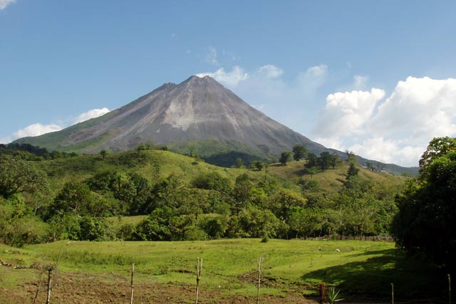 Sopka Arenal. Kostarika.