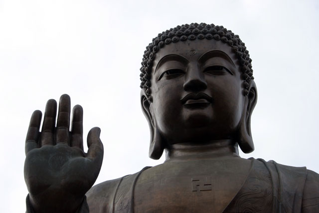 Tian Tan Buddha. Hong Kong.