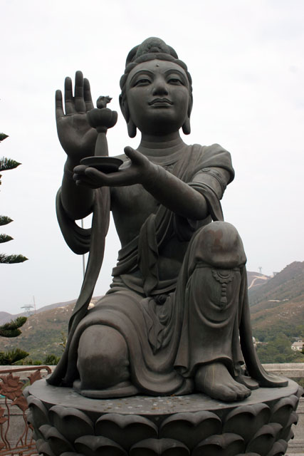 Komplex Tian Tan Buddha. Hong Kong.