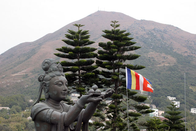 Komplex Tian Tan Buddha. Hong Kong.